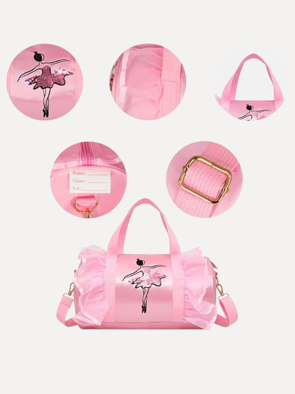 Ballet Tas Ballerina Print