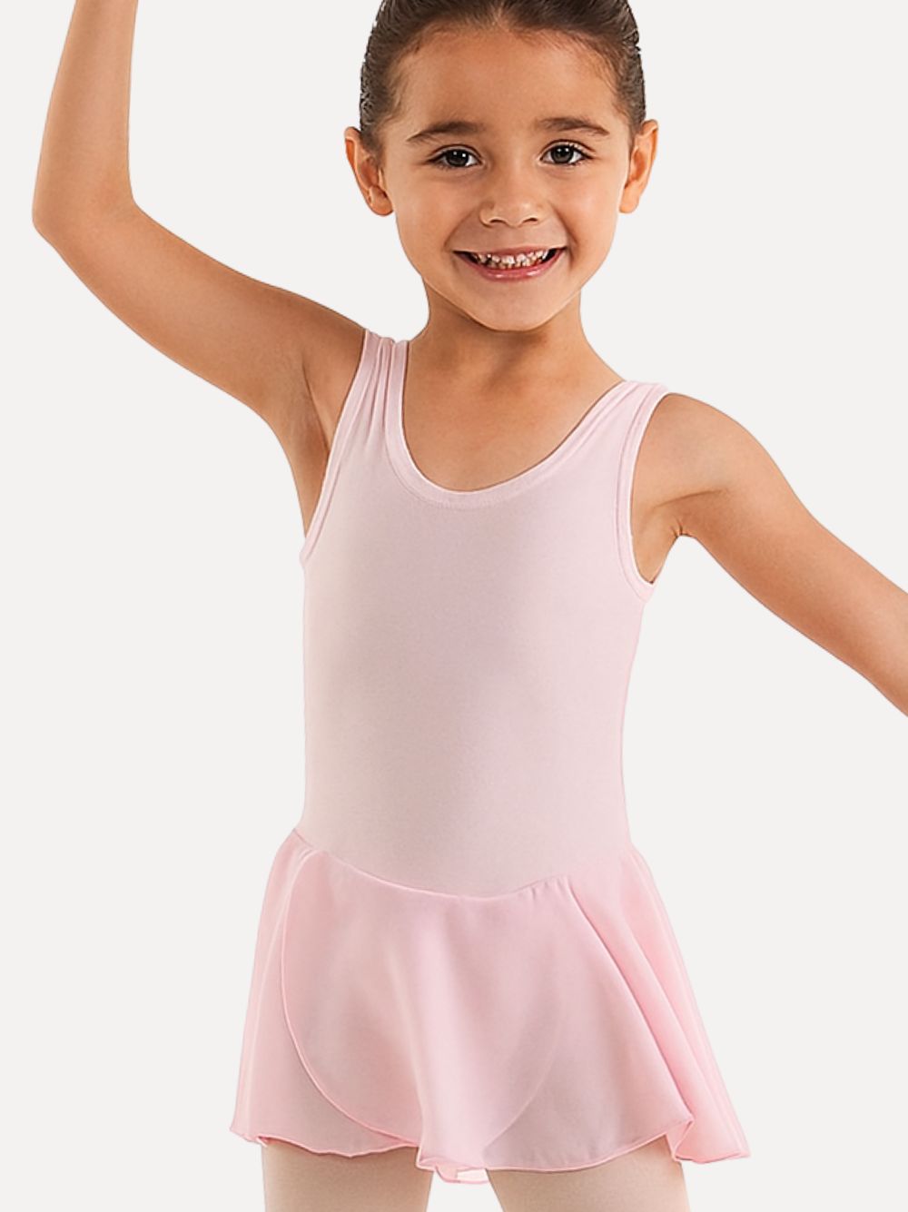 Glanslycra Balletpak met Lang Rokje